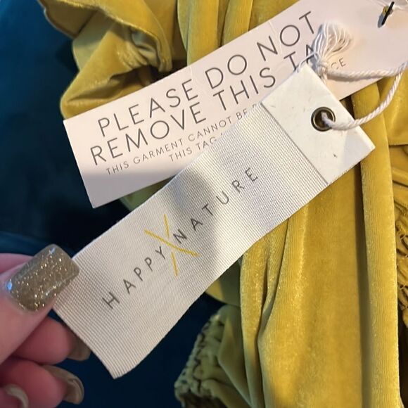 HAPPY X NATURE "MERRIE MAXI DRESS" BY KATE HUDSON, XS! - Picture 11 of 13